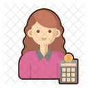 Accountant Female Female Accountant Icon
