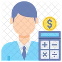Accountant Male Male Accountant Icon