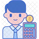 Accountant Male  Icon