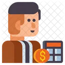Accountant Male  Icon