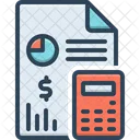 Accounting Document Report Icon