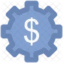 Accounting Dollar Gear Icon