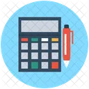 Accounting Pen Calculator Icon