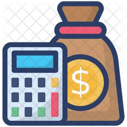 Accounting Icon of Colored Outline style - Available in SVG, PNG, EPS ...