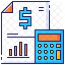 Accounting Business Report Icon