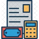 Accounting Bookkeeping Calculator Icon
