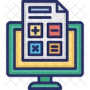 Accounting Auditing Business Analysis Icon