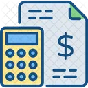 Accounting Calculator Math Icon