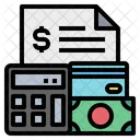 Calculator File Money Icon