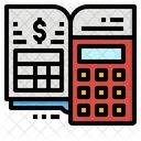 Calculator Calculating Business Icon