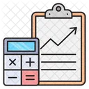 Accounting Finance Report Icon