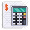 Accounting Calculation Shopping Icon