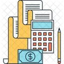 Accounting Taxes Budget Icon