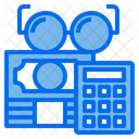 Currency Accounting Calculator Icon