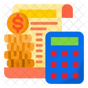 Accounting File Calculator Icon
