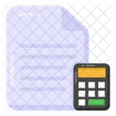 Accounting Arithmetic Calculation Icon