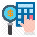 Accounting Analysis Find Icon