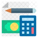 Accounting Bookkeeping Money Icon