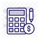 Accounting Calculator Estimate Icon