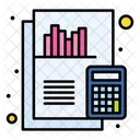 Accounting Calculation Document Icon