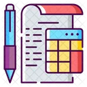 Accounting Calculator Calculation Icon