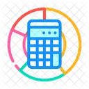 Accounting Donut Chart Finance Icon