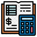Accounting Book Book Math Icon