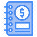 Accounting Book Financial Book Accounting Icon