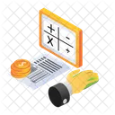 Accounting calculations  Icon