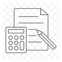Accounting costs  Icon