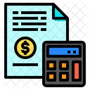 File Money Calculator Icon