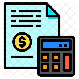 Accounting Document  Icon