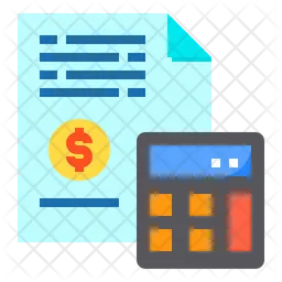 Accounting Document  Icon