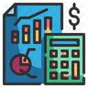 Accounting Finance Business Banking Icon