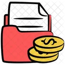 Accounting Folder  Icon