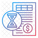 Office Gathering Information Workplace Icon