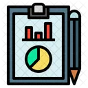 Accounting Report Accounting File Statistics Icon