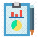 Accounting Report Accounting File Statistics Icon