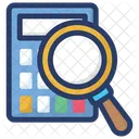 Accounting Search Financial Search Accounting Audit Icon