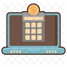 Accounting Software  Icon