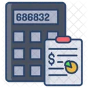 Accounts Accounting Data Calculator Icon