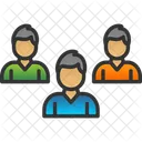 Accounts Followers Group Icon