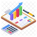 Budget Accounting Accounts Report Business Calculation アイコン