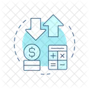 Accruals for expenses and revenue  Icon