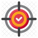 Accuracy Journalism Goal Target Icon