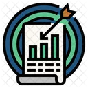 Accuracy Of Statistics Statistical Analysis Goal Icon
