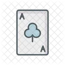 Ace Card Card Poker Icon