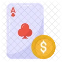 Poker Gambling Bet Game Icon