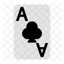 Ace of clubs  Icon