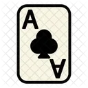 Ace Of Clubs  Icon